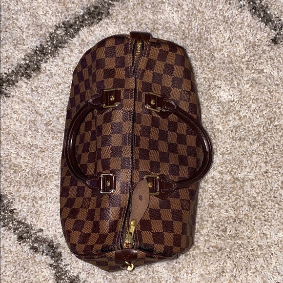 Louis Vuitton Speedy 30 Damier Ebene Satchel - Picture 4 of 16
